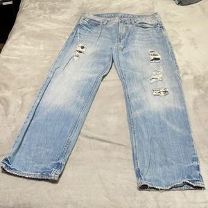 American eagle low loose jeans 34x30